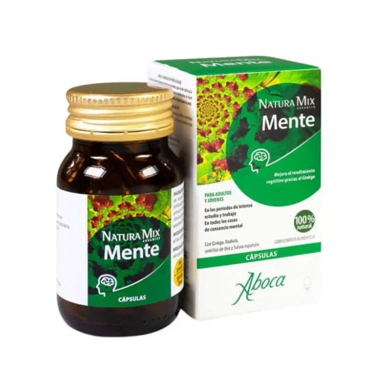 Aboca Natura Mix Advanced Mente 50 Comprimidos