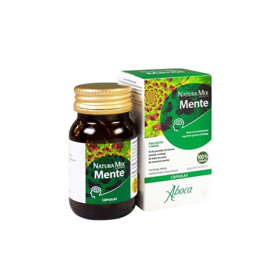 Aboca Natura Mix Advanced Mente 50 Comprimidos