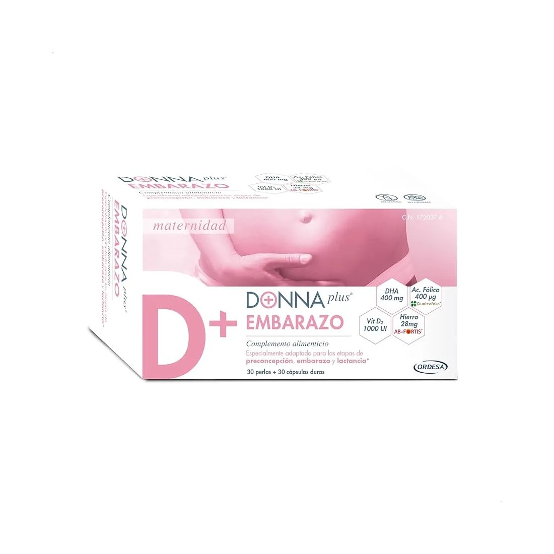 Donnaplus Embarazo 30 perlas