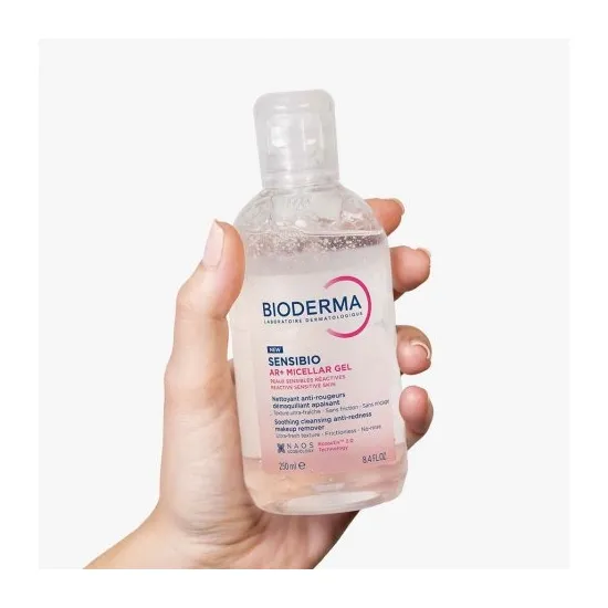 Bioderma Sensibio AR+ Micellar Gel 250 ml tamaño