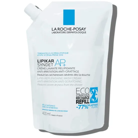 La Roche Posay  Lipikar Syndet AP+ Eco Refill 400 Ml