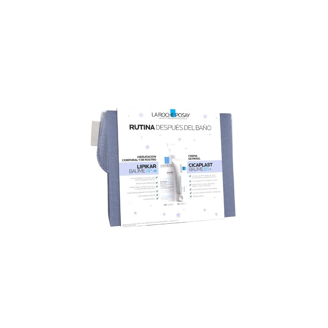 La Roche Posay REGALO Bebés Lipikar AP+ + Cicaplast B5 + Cambiador Viaje Gratis reverso