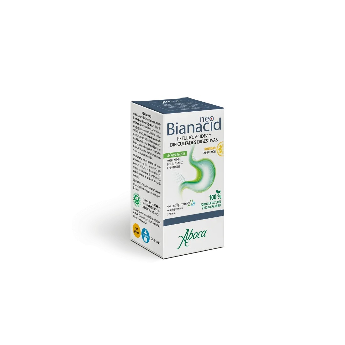 Compra Aboca NeoBianacid LIMÓN 70 Comprimidos al mejor precio | Más Parafarmacia