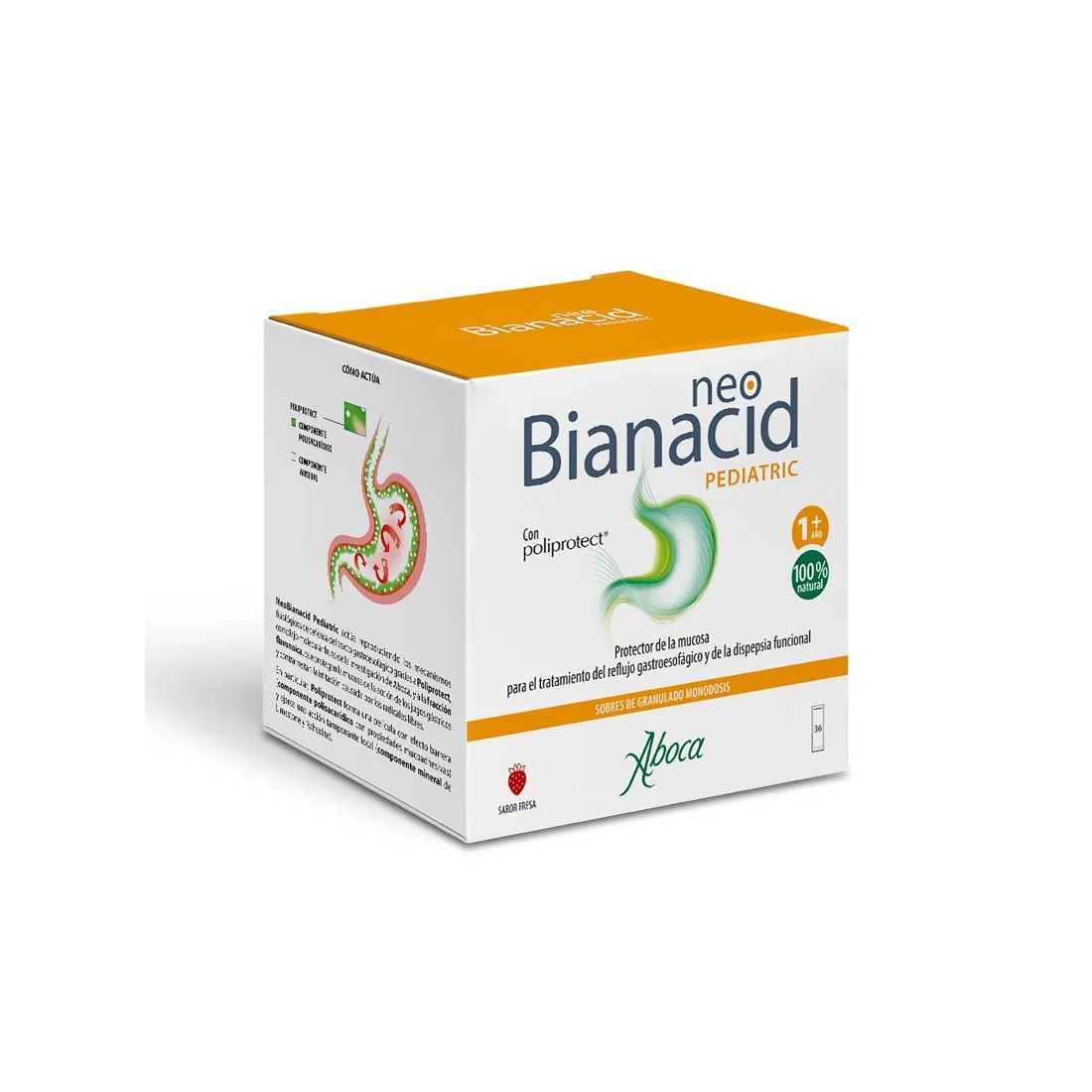 Comprar Aboca Neobianacid Pediatric 36 Sobres | MasParafarmacia