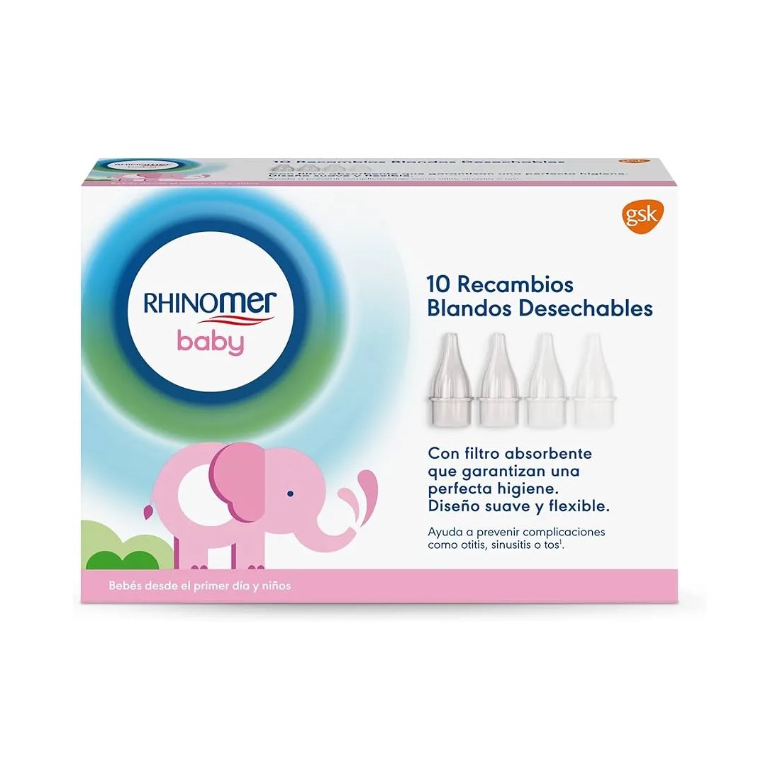 Rhinomer Narhinel Confort Baby 10 Recambios