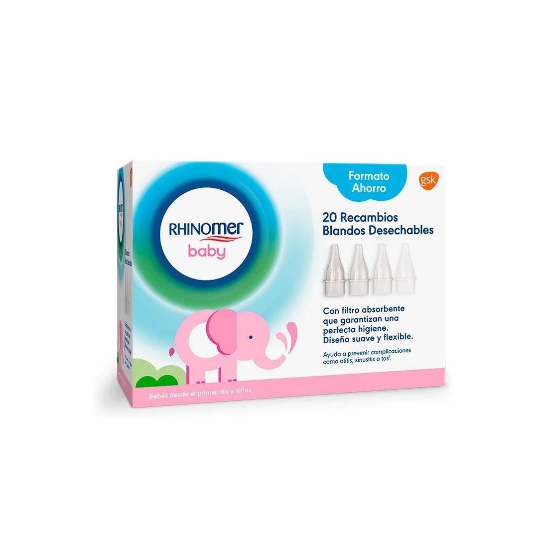 Rhinomer Narhinel Confort Baby 20 Recambios