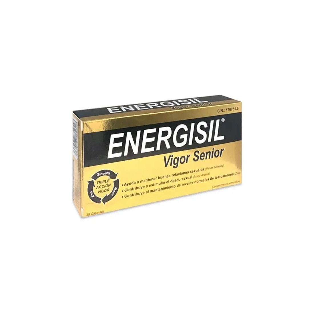 Energisil Vigor Senior 30 Cápsulas