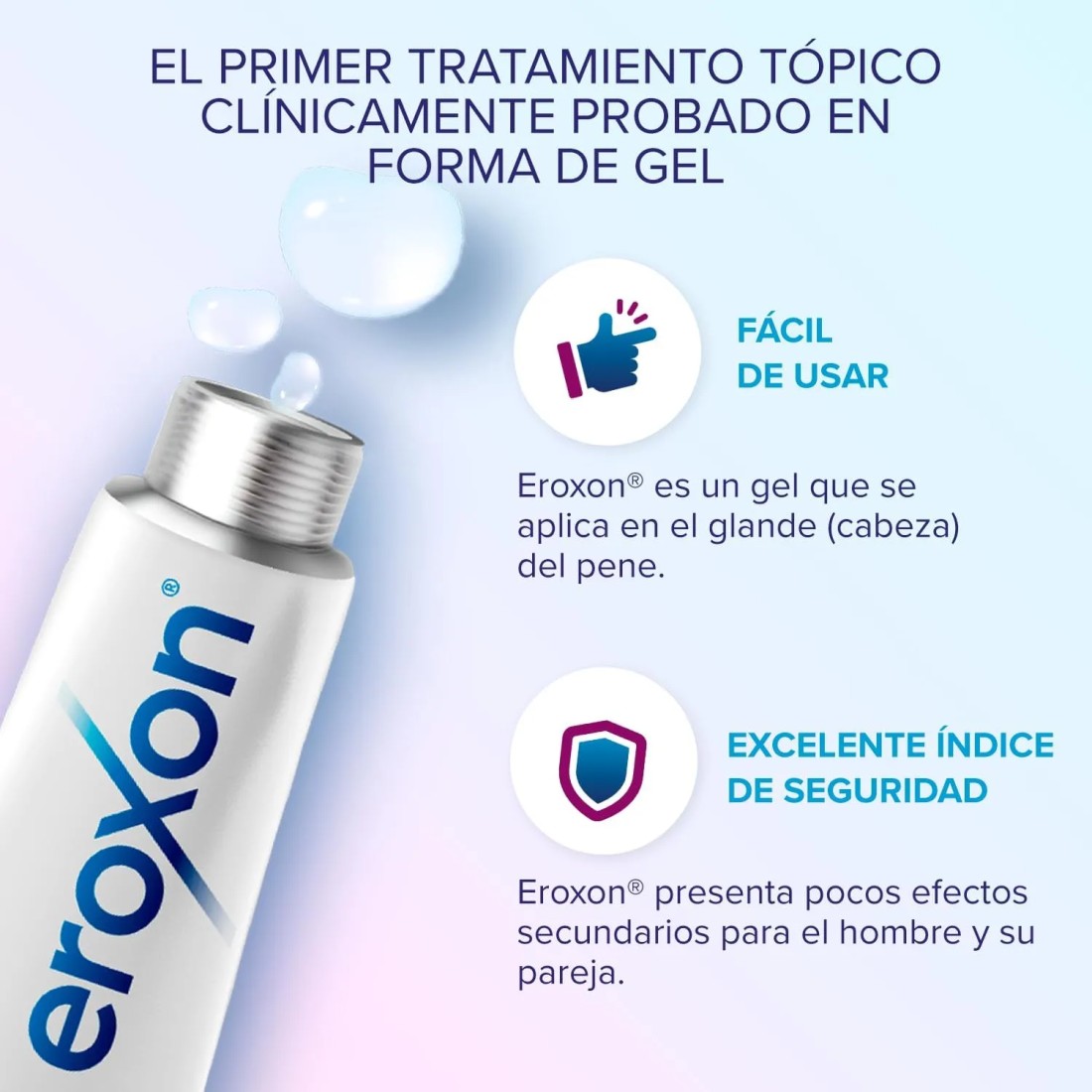 gel facil de usar