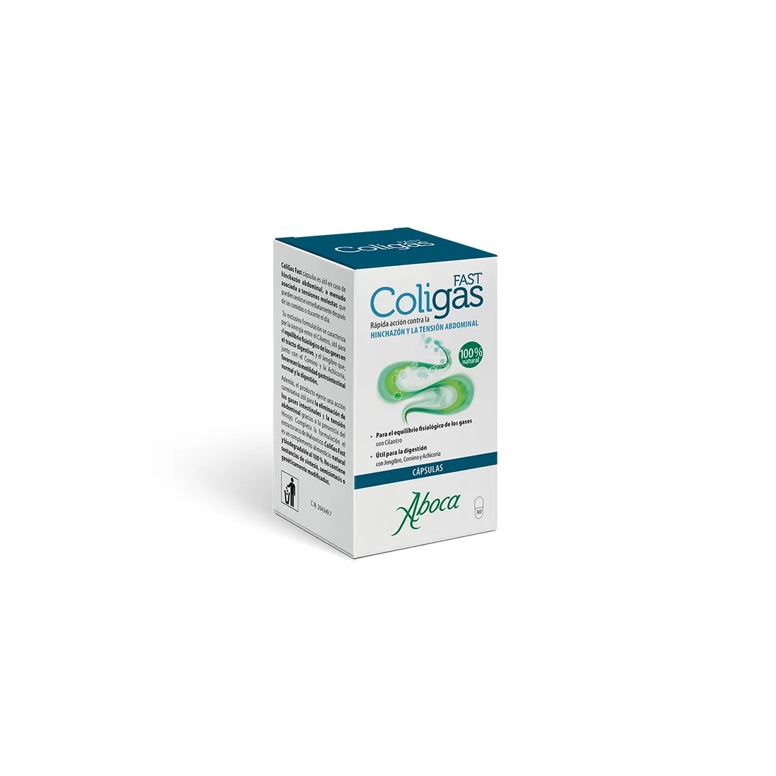 Aboca Coligas Fast 30 Cápsulas