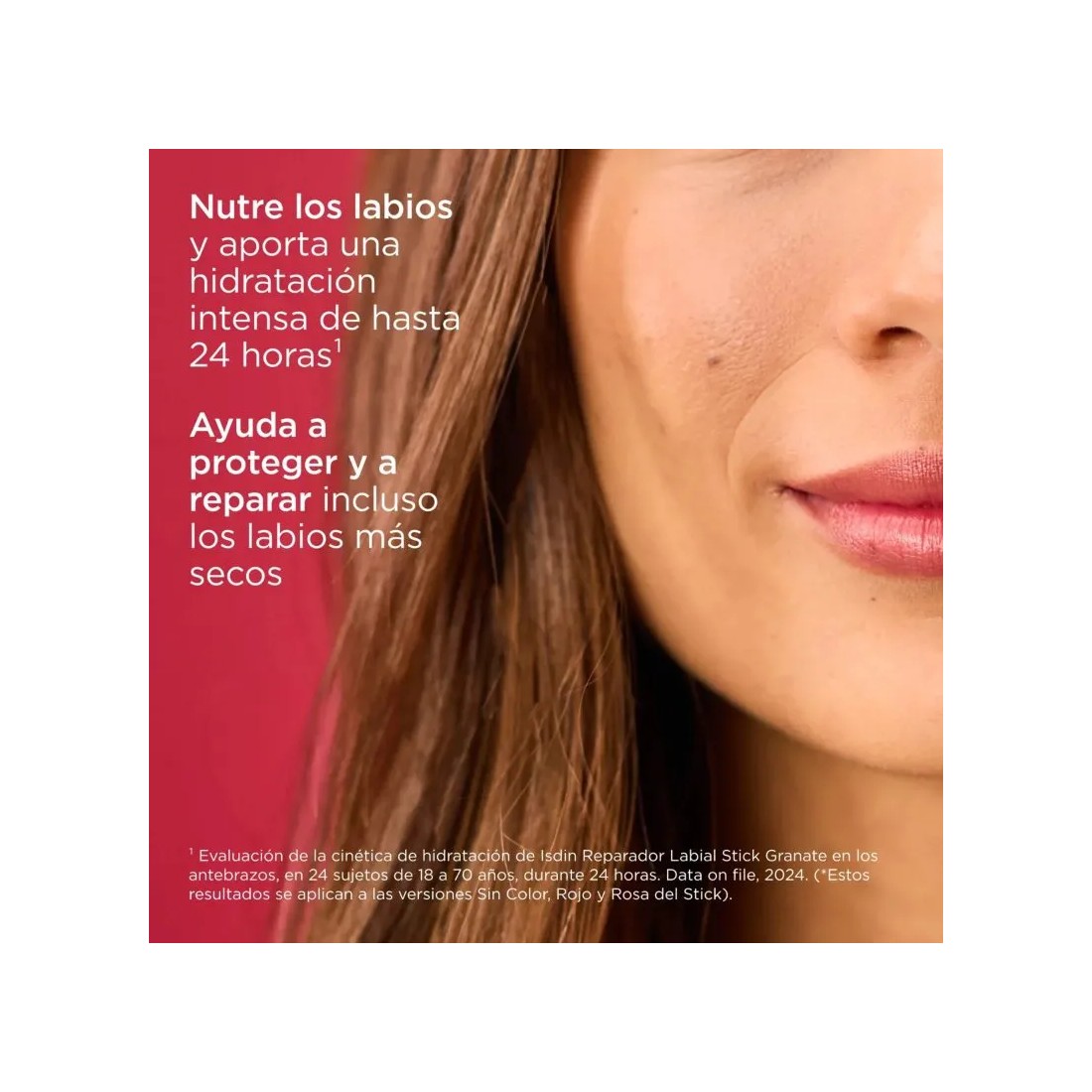 Isdin Reparador Labial Con Ácido Hialurónico ROJO 4 gr caracteristicas