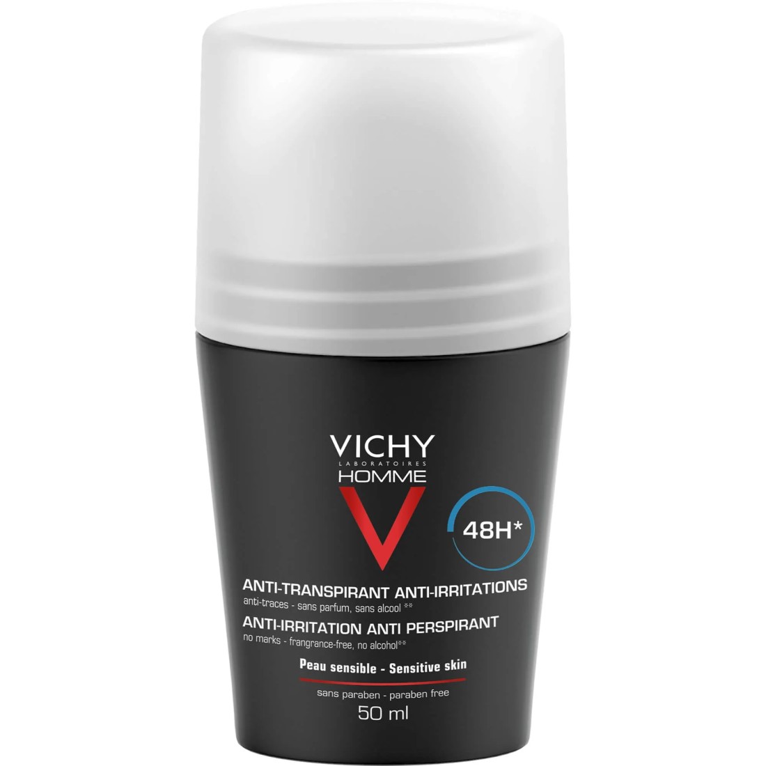 Vichy Homme Desodorante Anti-Transpirante Calmante 48H 50 Ml