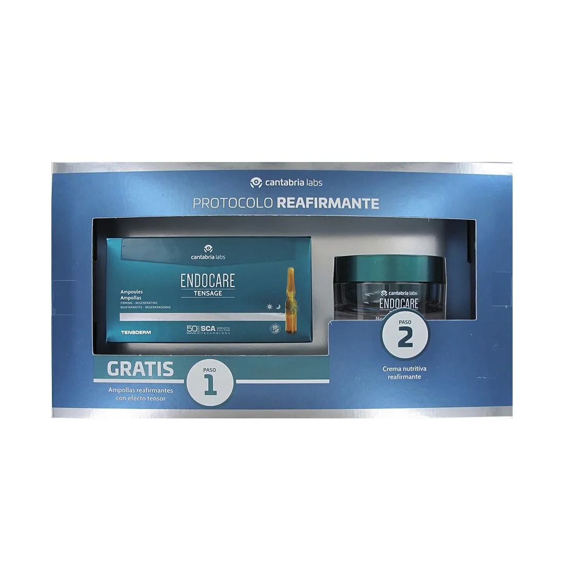 Compra Pack Antiedad Endocare Tensage Crema Nutritiva 50 Ml + Endocare Renewal Retinol Sérum 0.2% 30 Ml al mejor precio | Más Pa