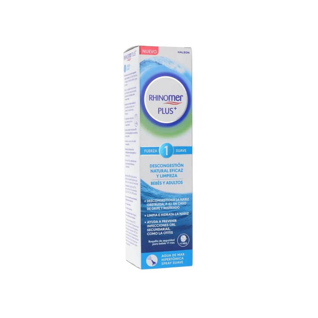 Rhinomer Plus Fuerza 1 Suave 125ml | Masparafarmacia