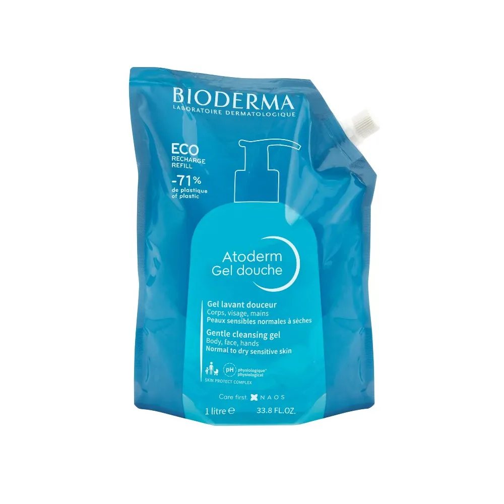 Bioderma Atoderm Gel Ducha Eco Refill 1000 ml