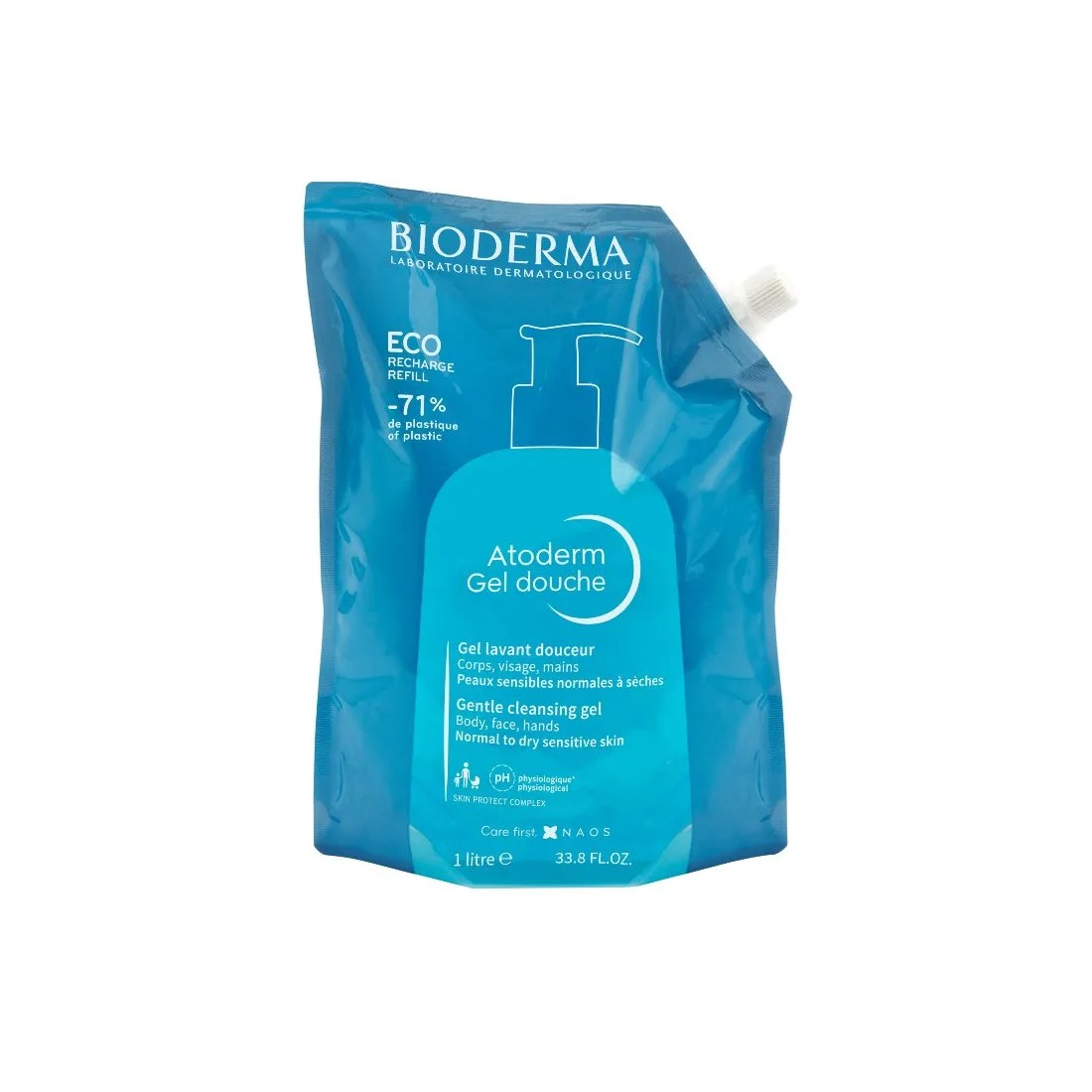 Bioderma Atoderm Gel Ducha Eco Refill 1000 ml