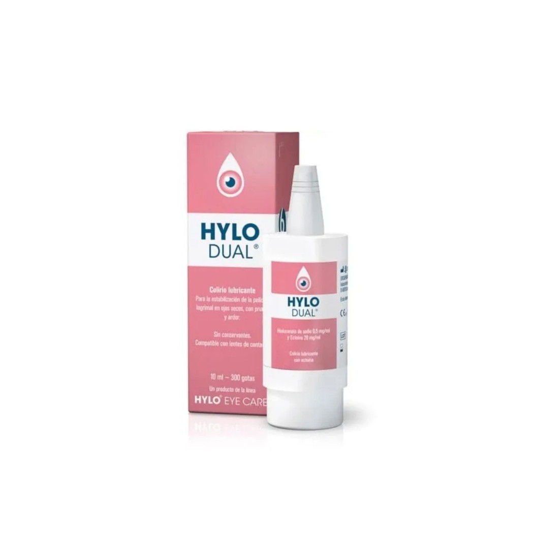 Hylo Dual Colirio Lubricante y Protector Celular 10 ml