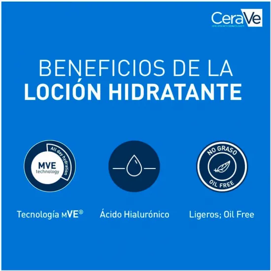 Cerave Loción Hidratante 1 litro beneficios