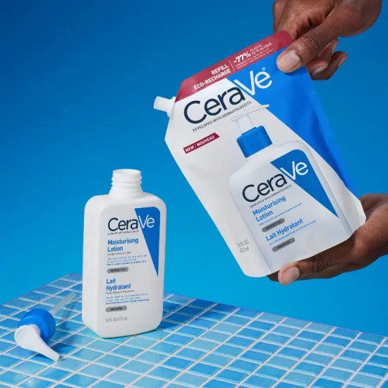 Cerave Loción Hidratante ECOREFILL 473 Ml  con bote