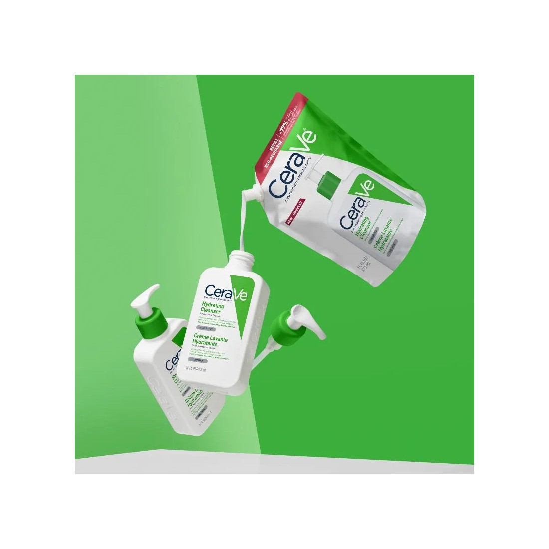 Cerave Limpiadora Hidratante ECOREFILL 473 ml bote