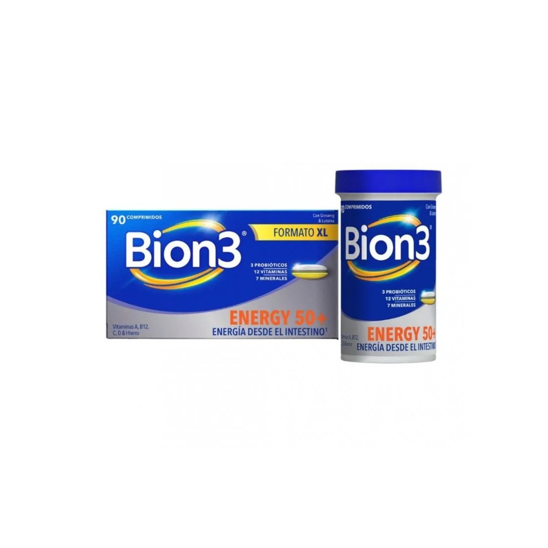 Bion3 Energy Adultos +50 90 Comprimidos