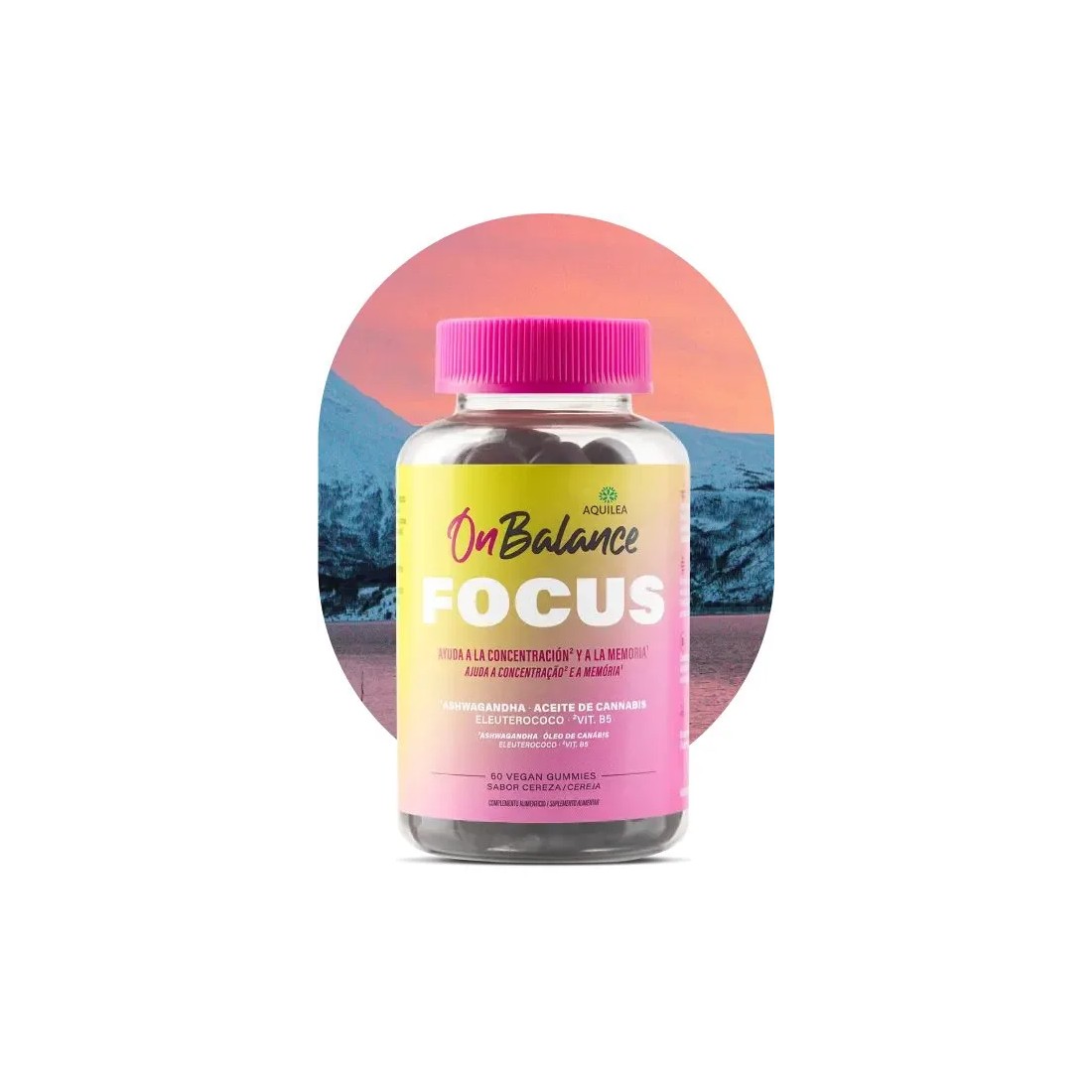 Aquilea OnBalance Focus 60 Gummies Sabor Cereza