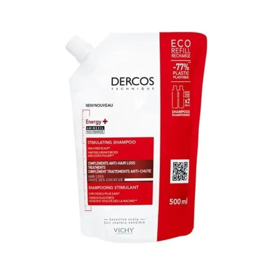 Vichy Dercos Champú Energisant ECOREFILL 500 ml