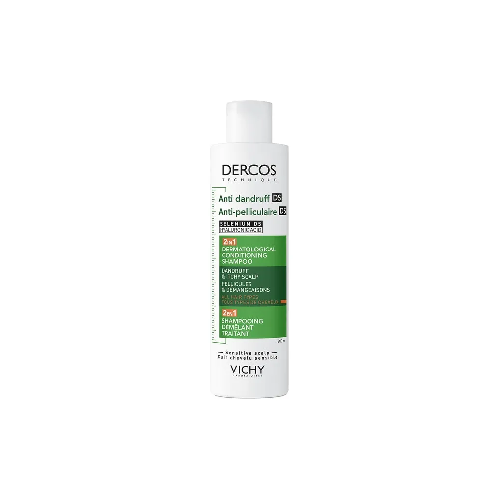 Vichy Dercos Anticaspa 2 en 1 Champú + Acondicionador 200 Ml