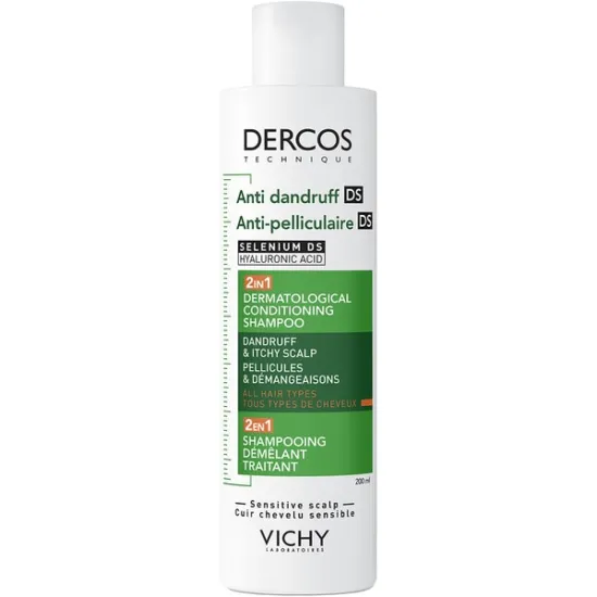 Vichy Dercos Anticaspa 2 en 1 Champú + Acondicionador 200 Ml