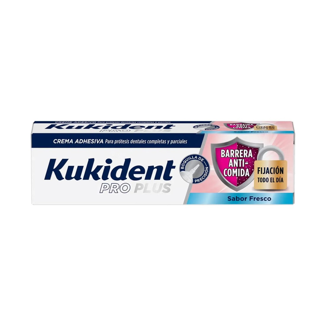 Kukident Pro Plus Efecto Sellado Crema Prótesis Sabor Fresco 40gr