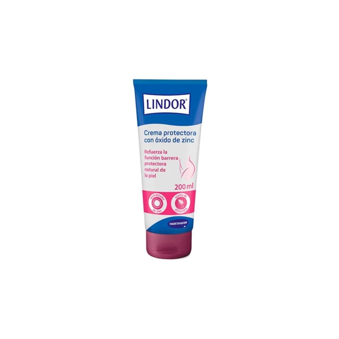 Lindor Crema Protectora Oxido Zinc 200ml | Masparafarmacia