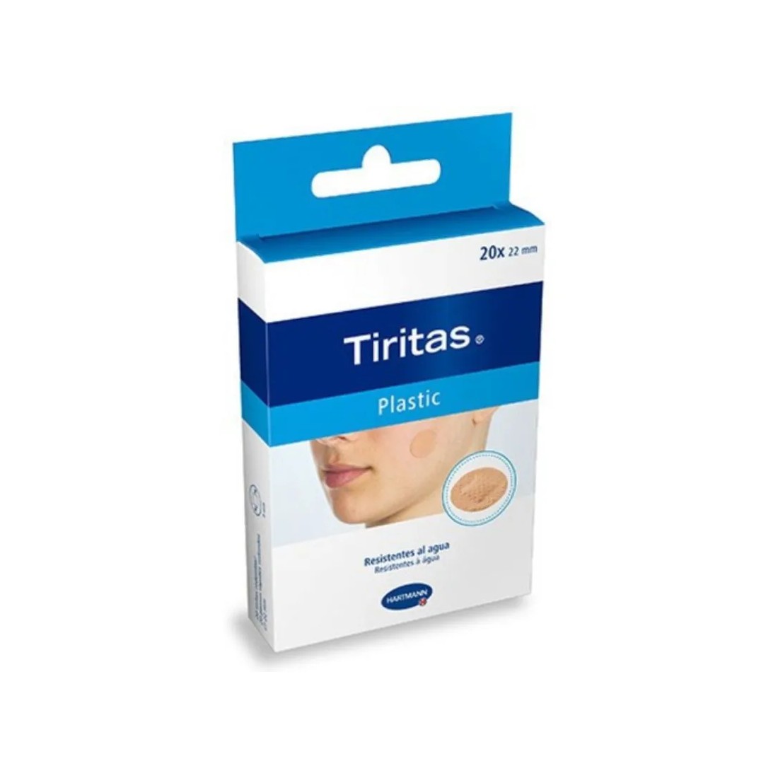 Hartmann Tiritas Plastic Redondas 22mm x 20Uds | Masparafarmacia