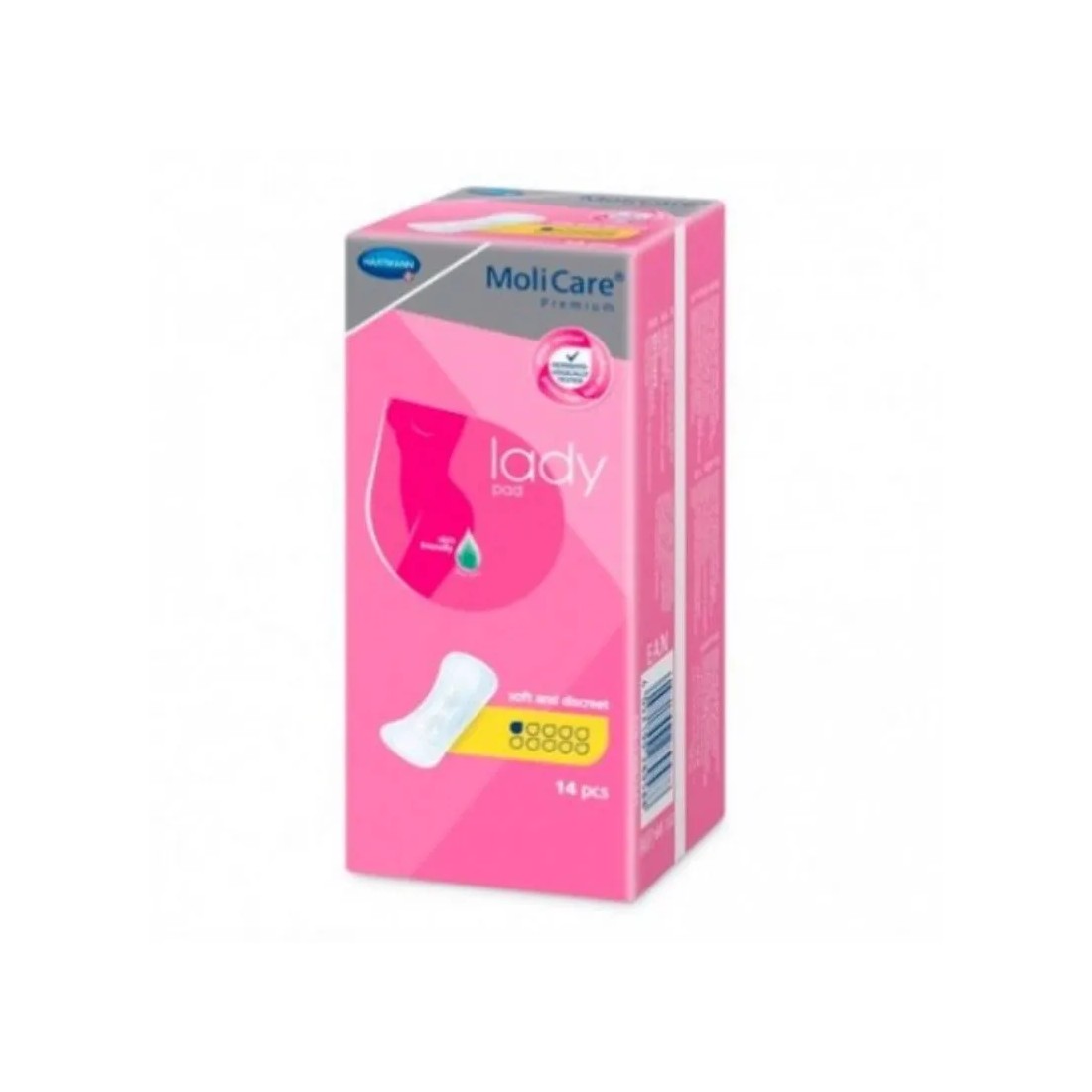 Molicare Premium Lady Pad 1Gota 14Uds | Masparafarmacia