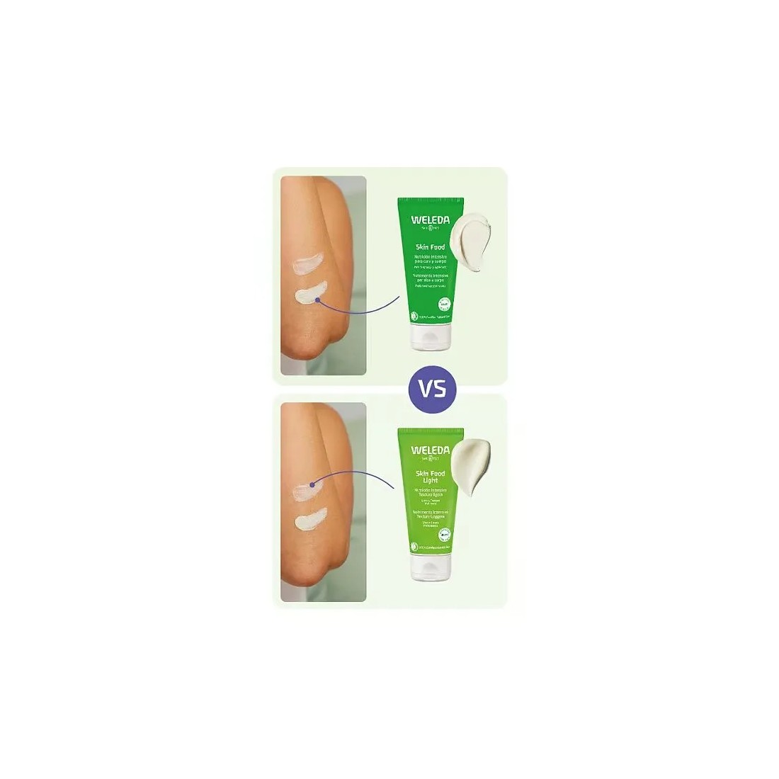 Weleda Skin Food Light Crema Plantas Medicinales 75 Ml diferencias