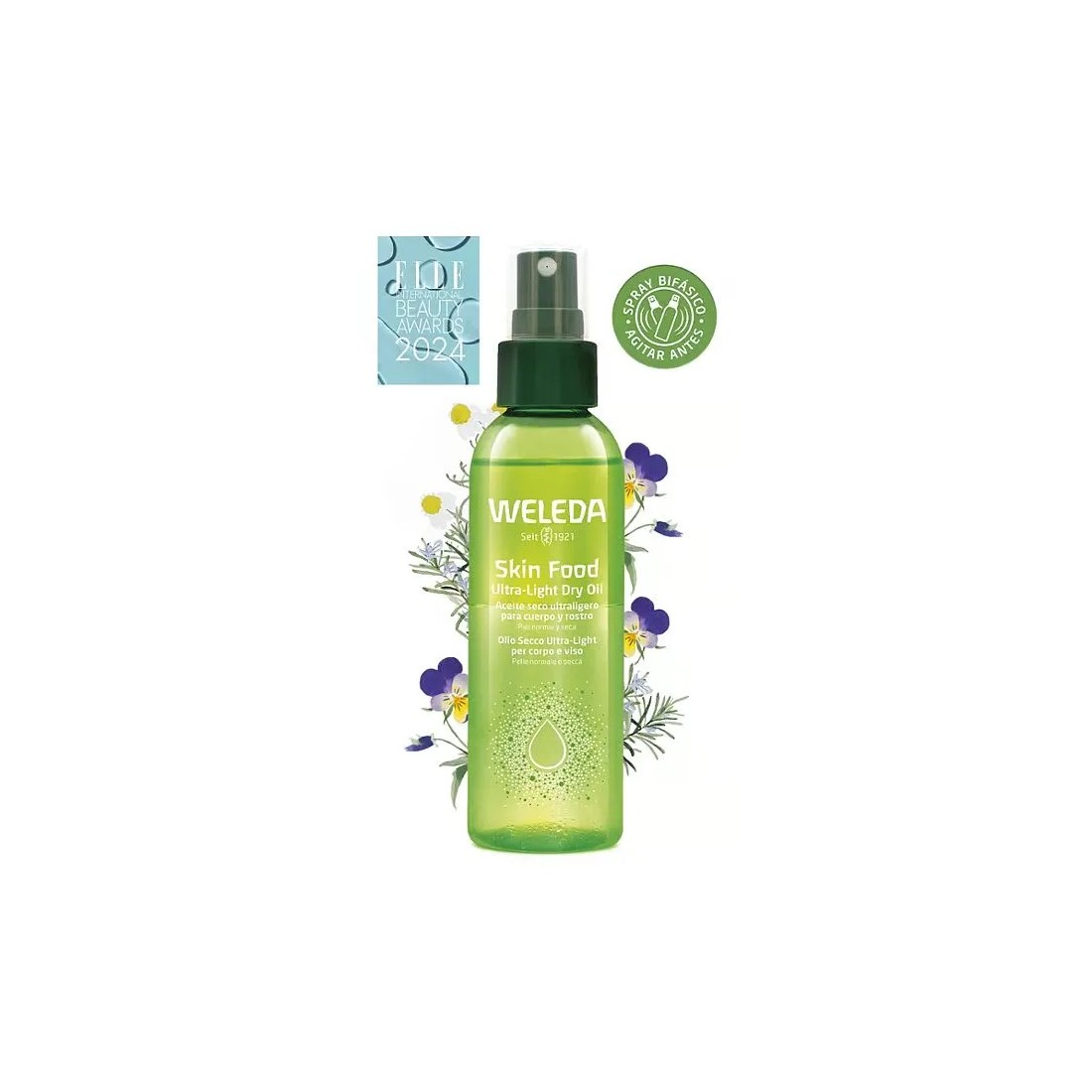 Weleda Skin Food Ultra-Light Dry Oil Aceite Seco Ultraligero 100 Ml