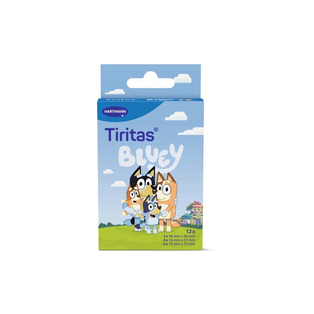 Hartmann Tiritas Bluey 12Uds | Masparafarmacia