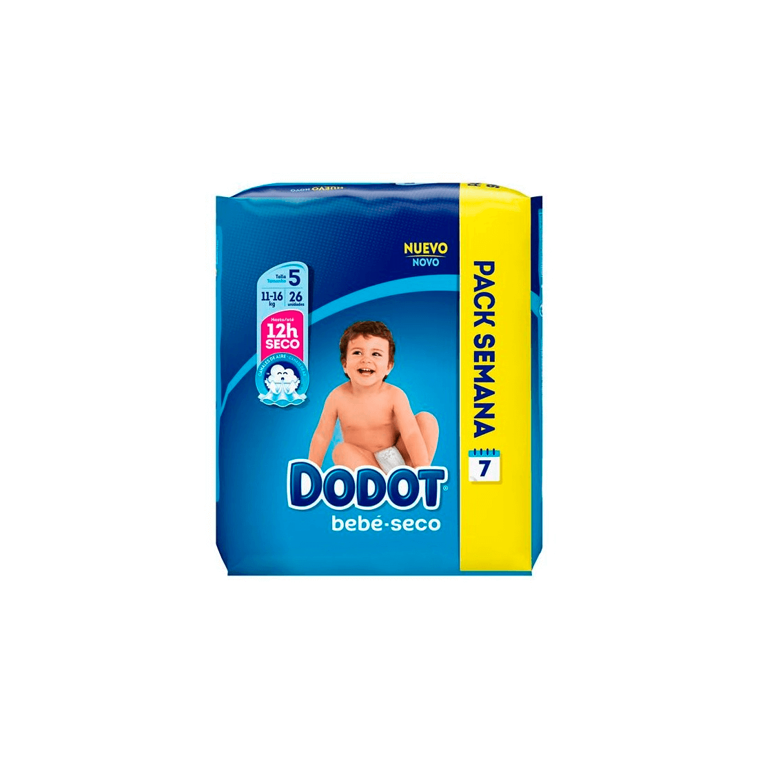 Compra Dodot Pañales Talla 5 26 Unidades al mejor precio | Más Parafarmacia