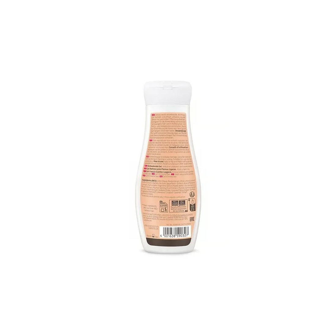 Weleda Mum Gel Resfrescante Piernas Ligeras 200 Ml reverso
