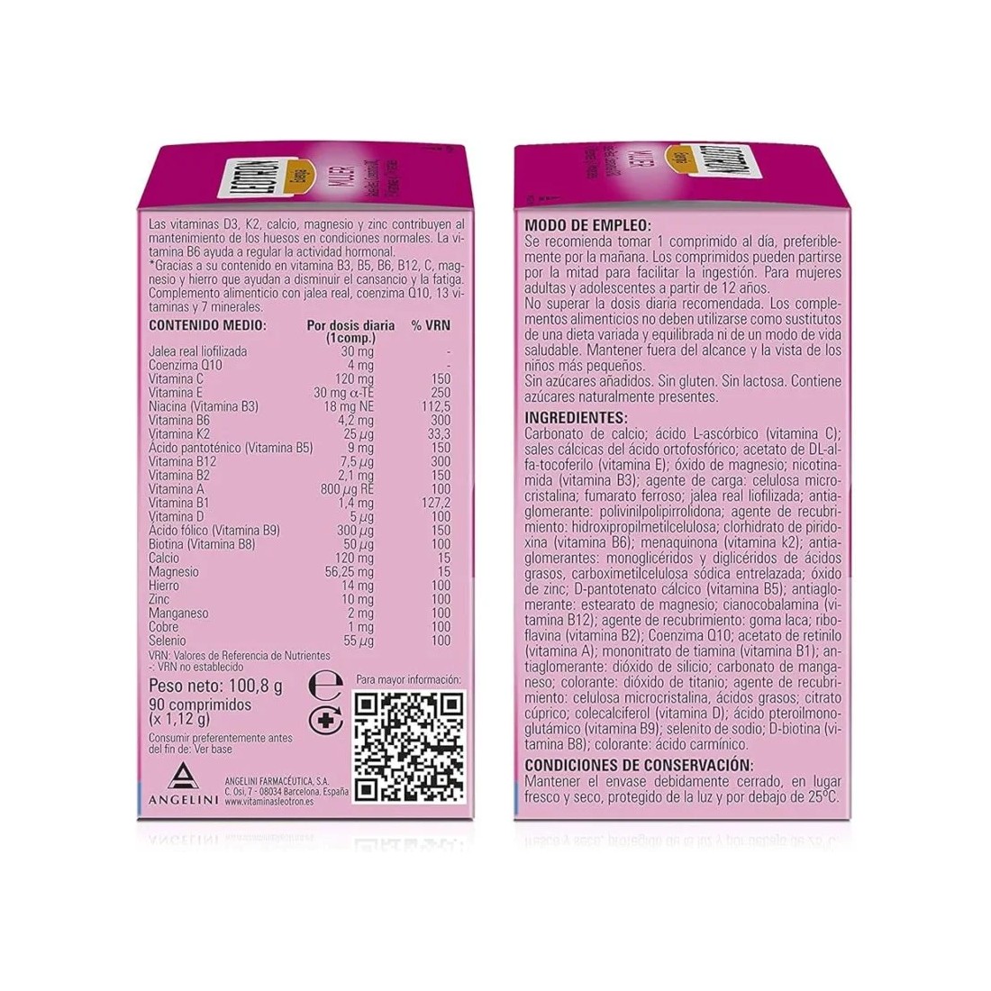 Leotron Vitalidad MUJER 30 Comprimidos