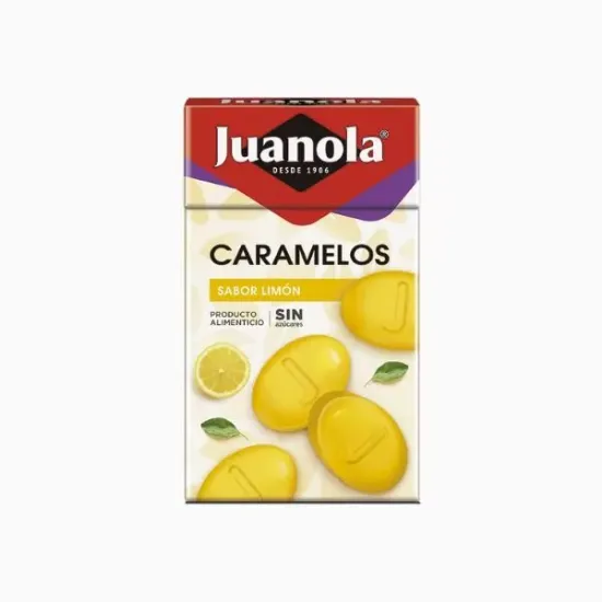 Juanola Caramelos Balsámicos Limón Sin Azúcares 50 Gr