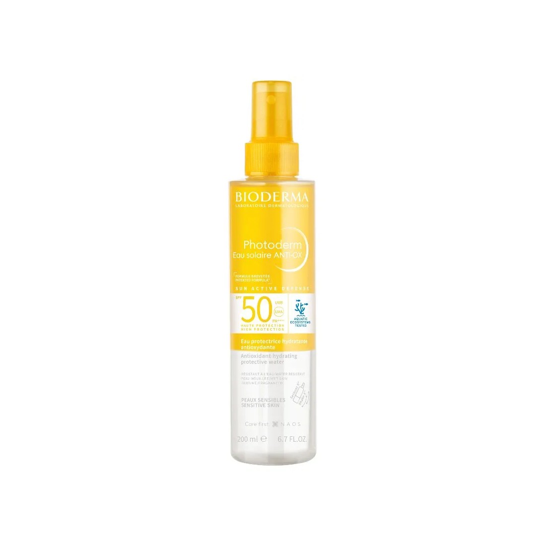 Bioderma Photoderm Eau Solar ANTI-OX SPF50 200 Ml