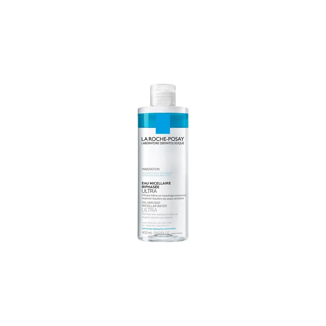 La Roche Posay Toleriane Agua Micelar Bifásica Oil Infused 400 Ml | Masparafarmacia