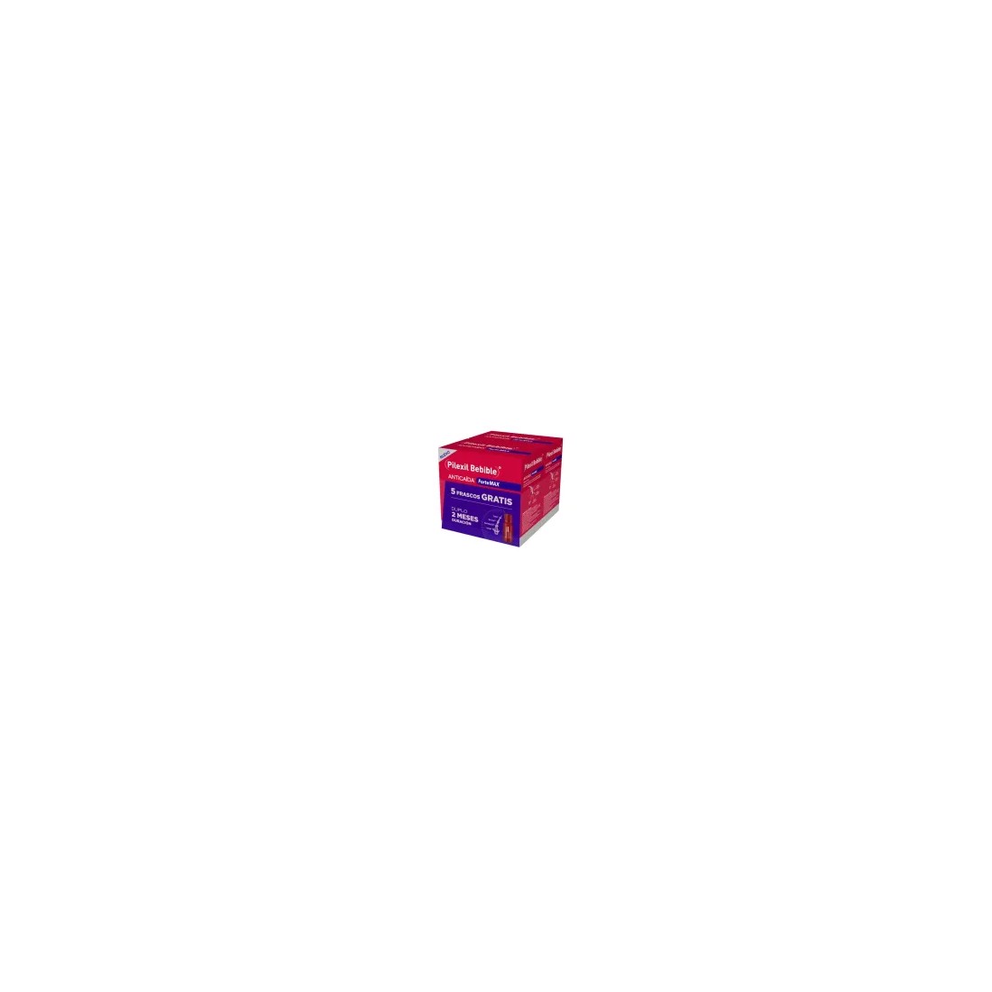 Pilexil Bebible ForteMAX Anticaída Duplo 2 Meses 60x15ml
