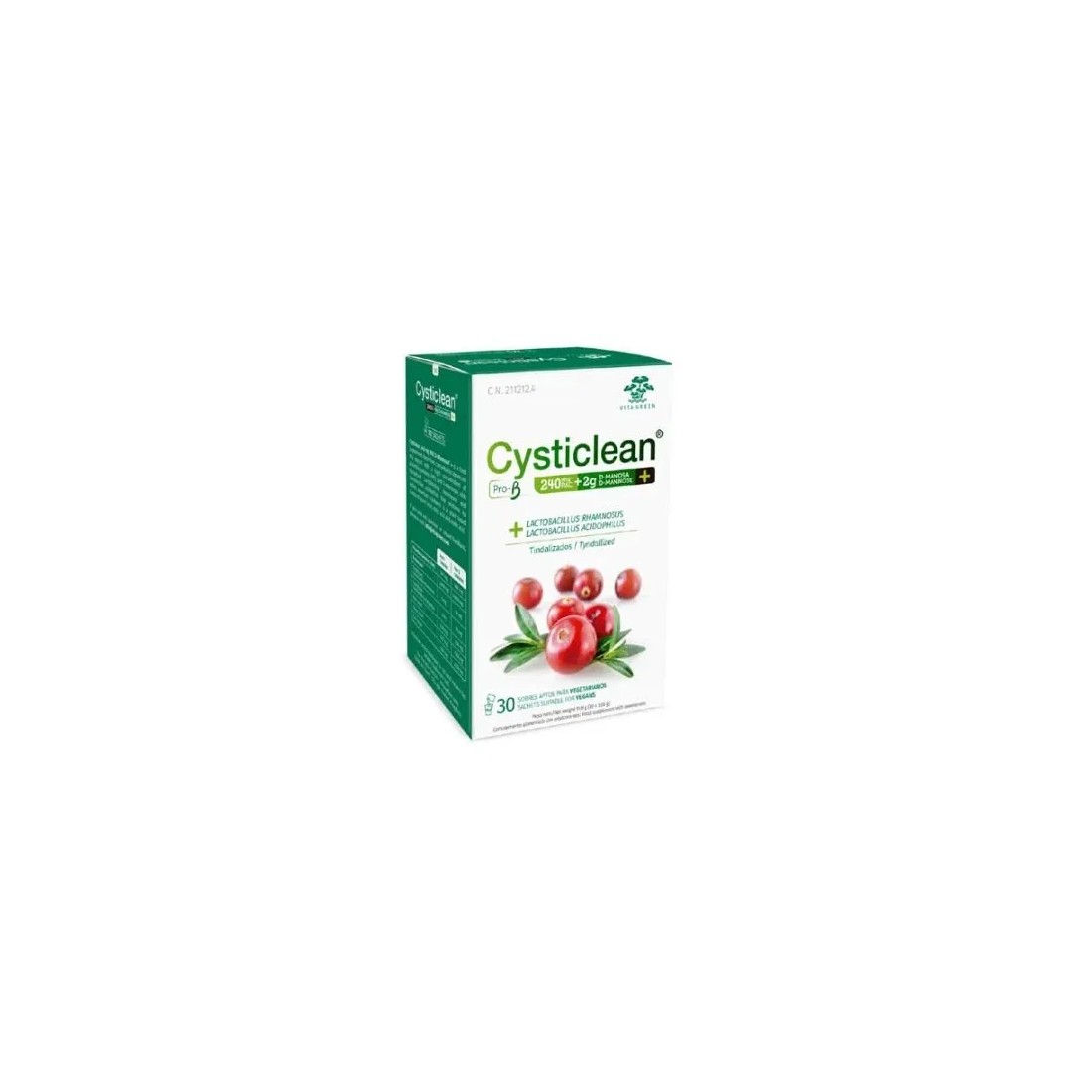 MasParafarmacia: Comprar Cysticlean 240 Mg PAC + D-Manosa 30 Sobres