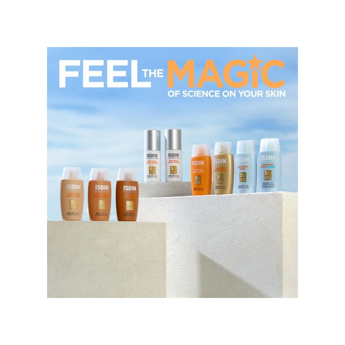 Isdin Fusion Water Magic Glow SPF30 50 Ml gama
