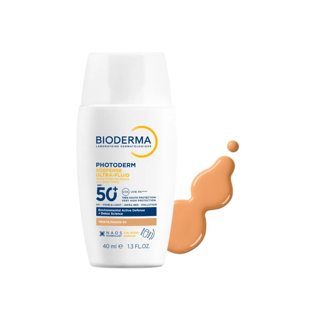 Bioderma Photoderm XDefense Ultra-Fluid SPF50+ TONO 3 40 ml