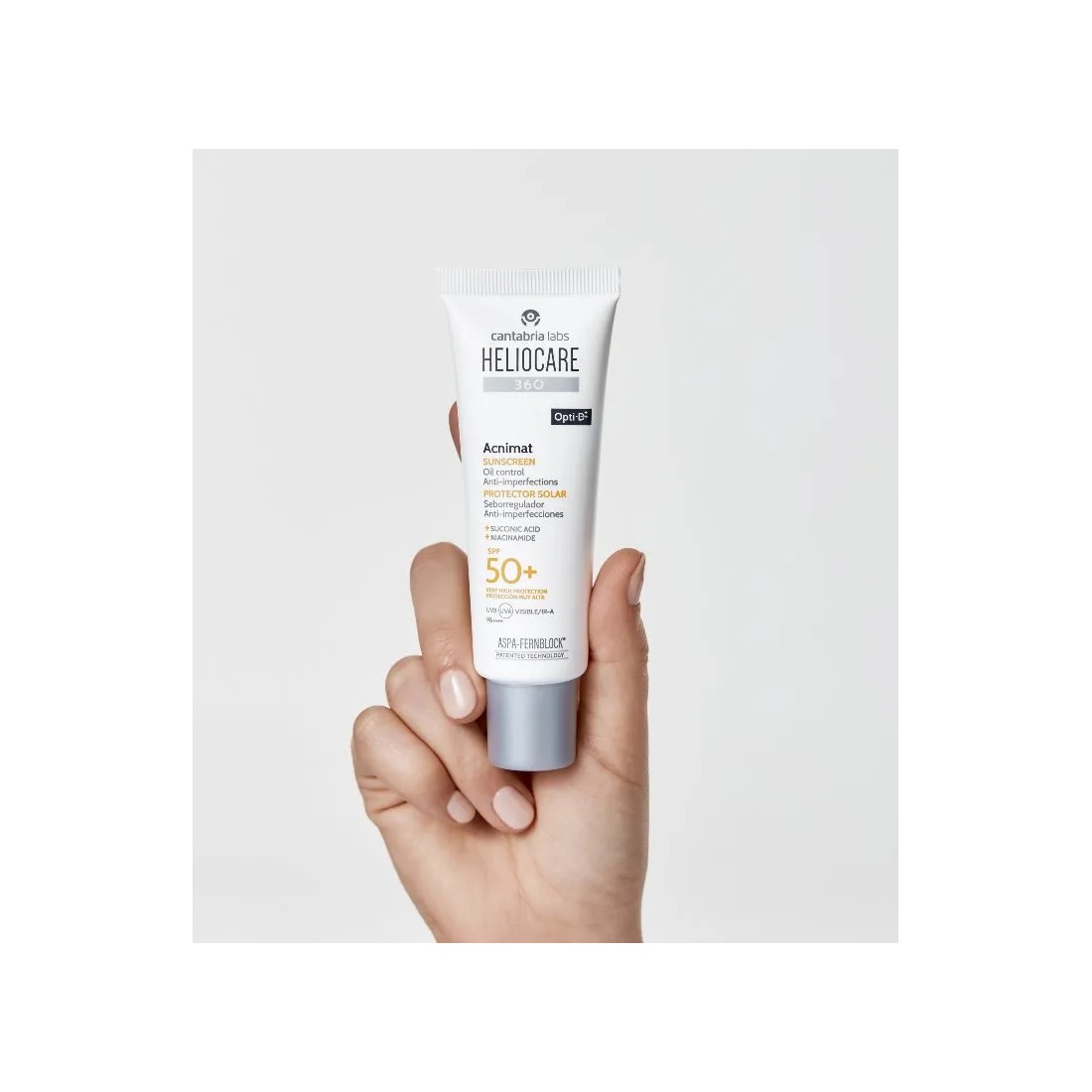 Heliocare 360° Acnimat SPF50+ 50 ml tamaño