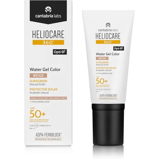 Heliocare 360º Water Gel Color Beige SPF50+