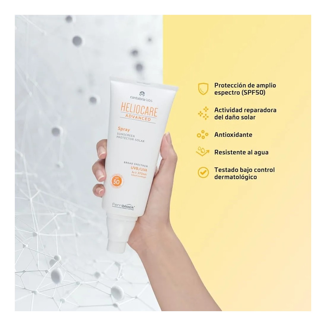 Comprar Heliocare Advanced Spray SPF50 200 ml | MasParafarmacia