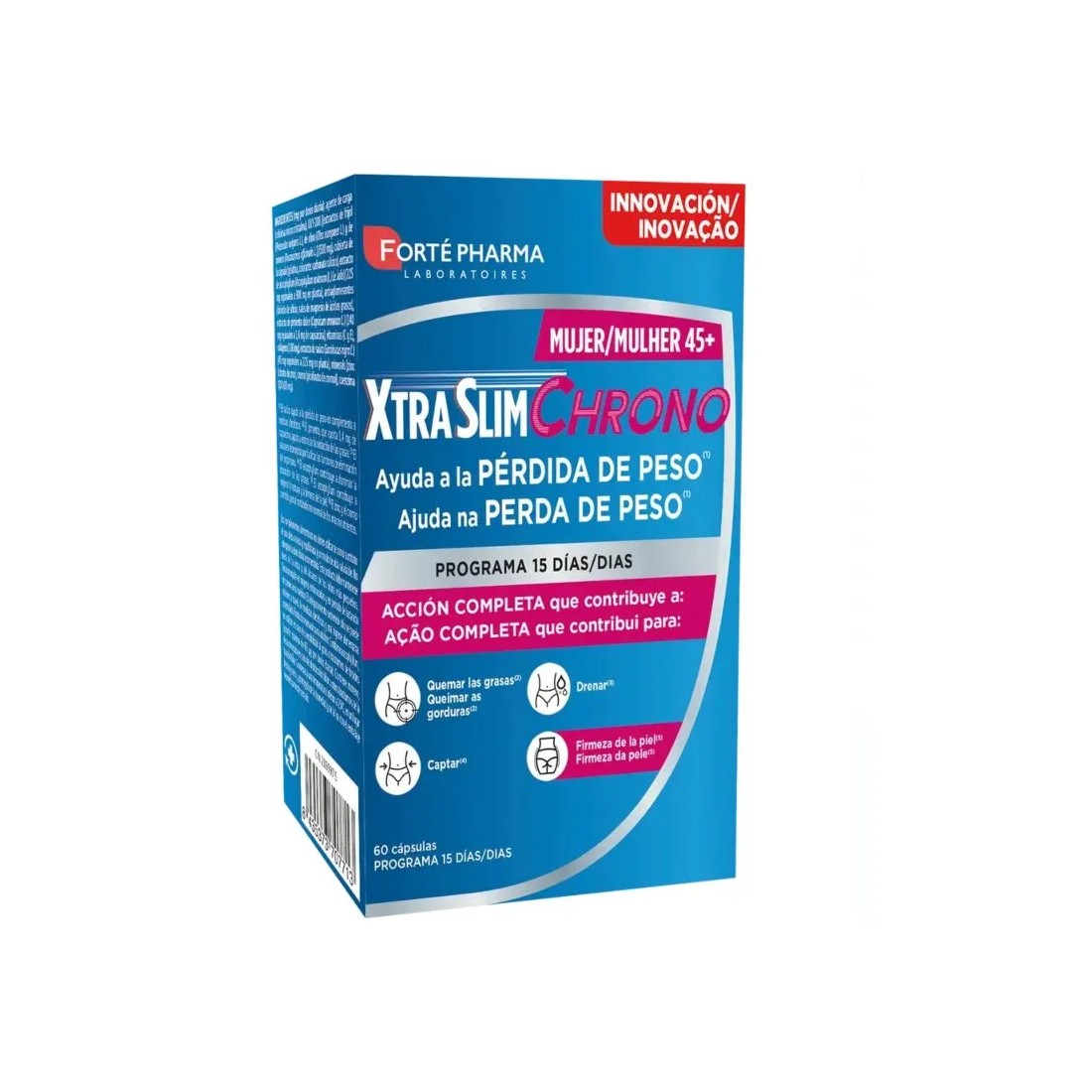 Forte Pharma XtraSlim Chrono Mujer 45+ 60 Cápsulas