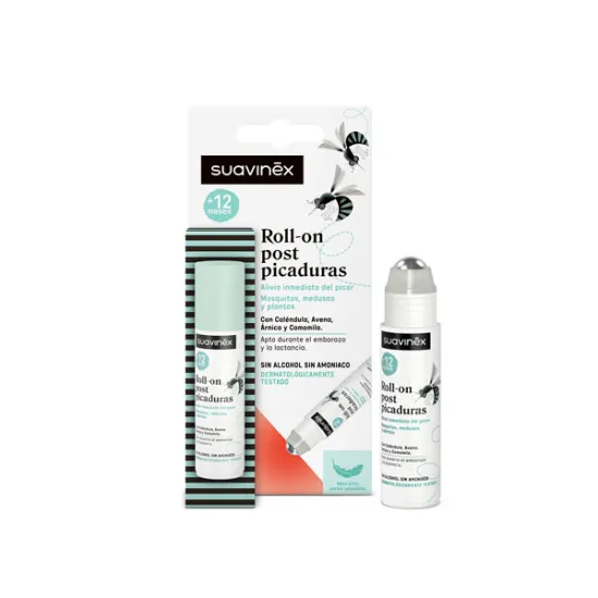 Suavinex Roll-On Post-Picaduras Antimosquitos 15 Ml